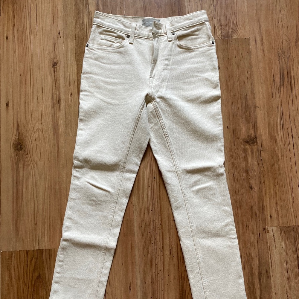 Everlane Ecru (Off white) Jean